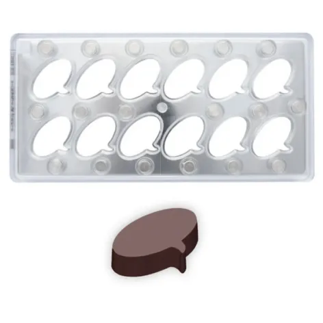 Speech Bubble Magnetic Praline Mould
